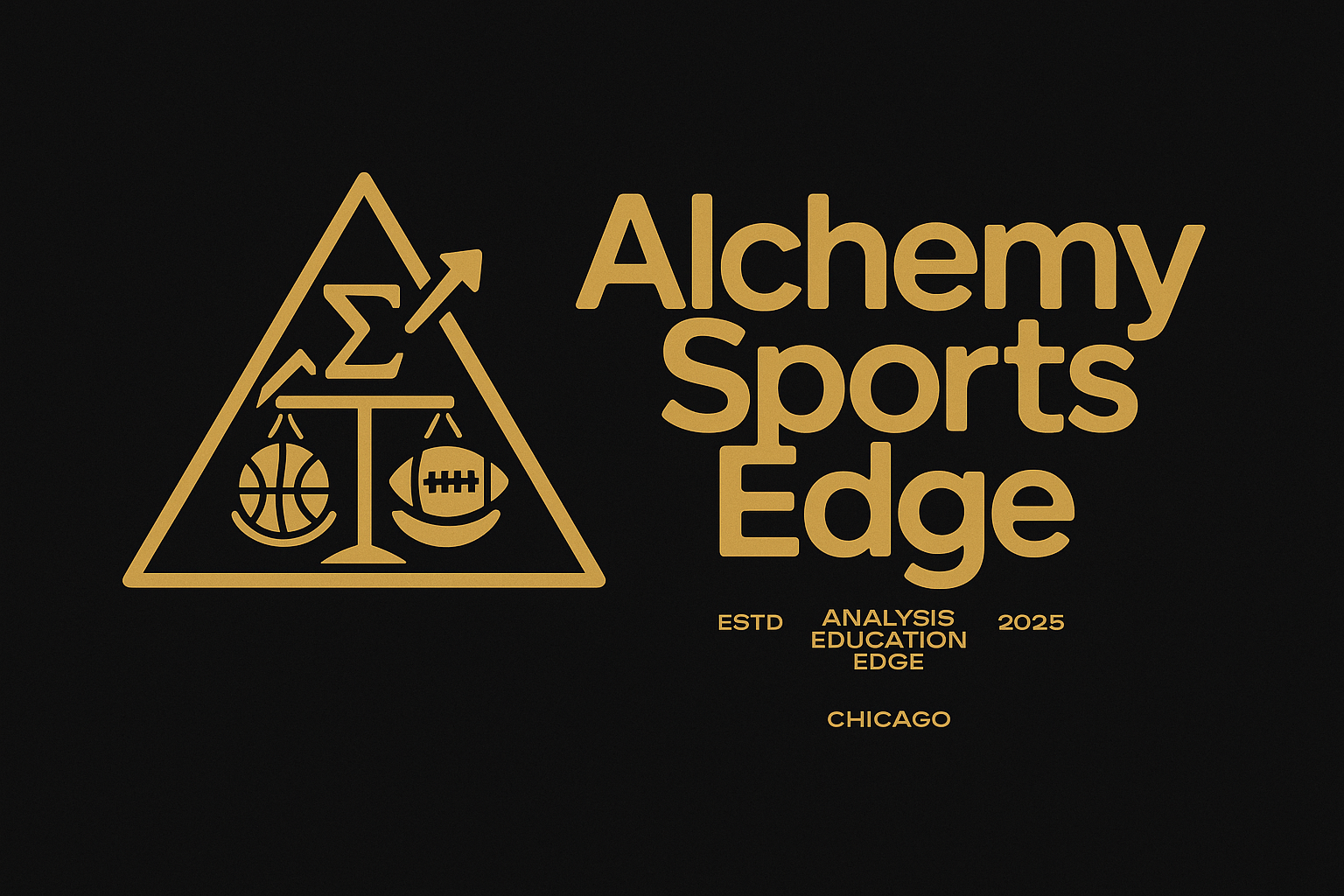 Alchemy Sports Edge — Custom Wordmark